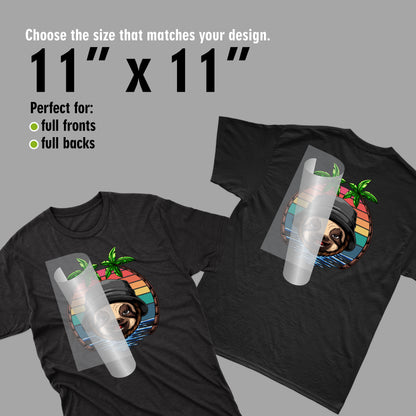 DTF TRANSFERS BY SIZE & QTY