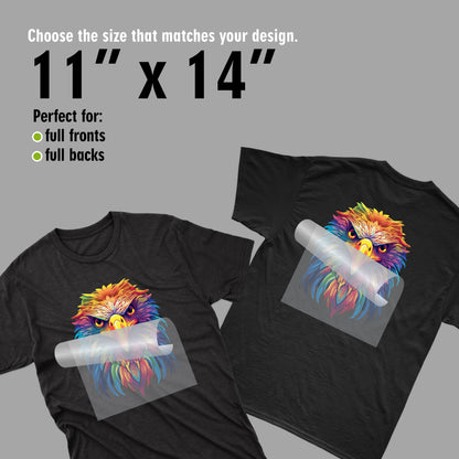 DTF TRANSFERS BY SIZE & QTY