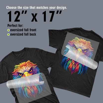 DTF TRANSFERS BY SIZE & QTY