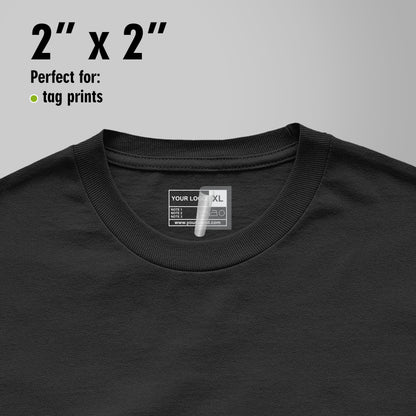 DTF TRANSFERS BY SIZE & QTY