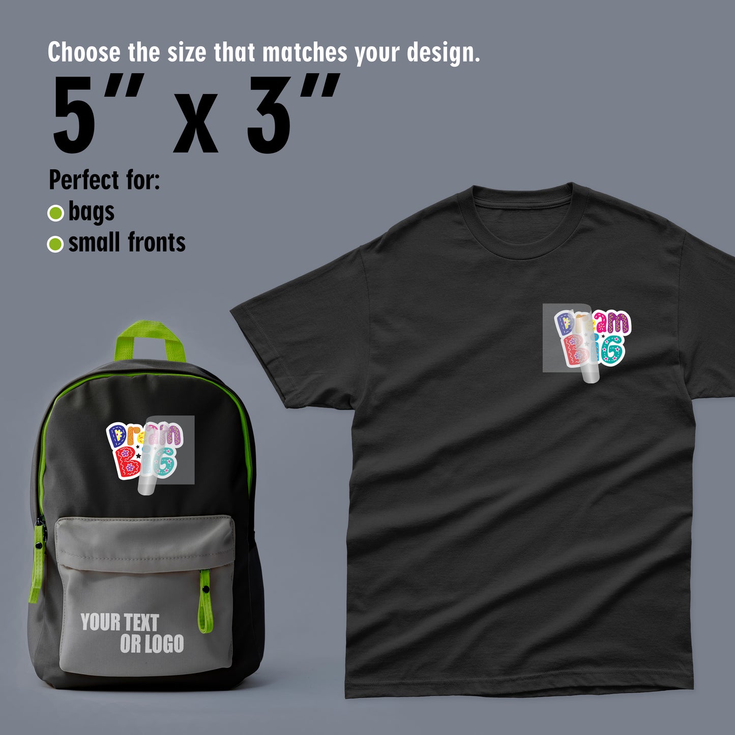 DTF TRANSFERS BY SIZE & QTY