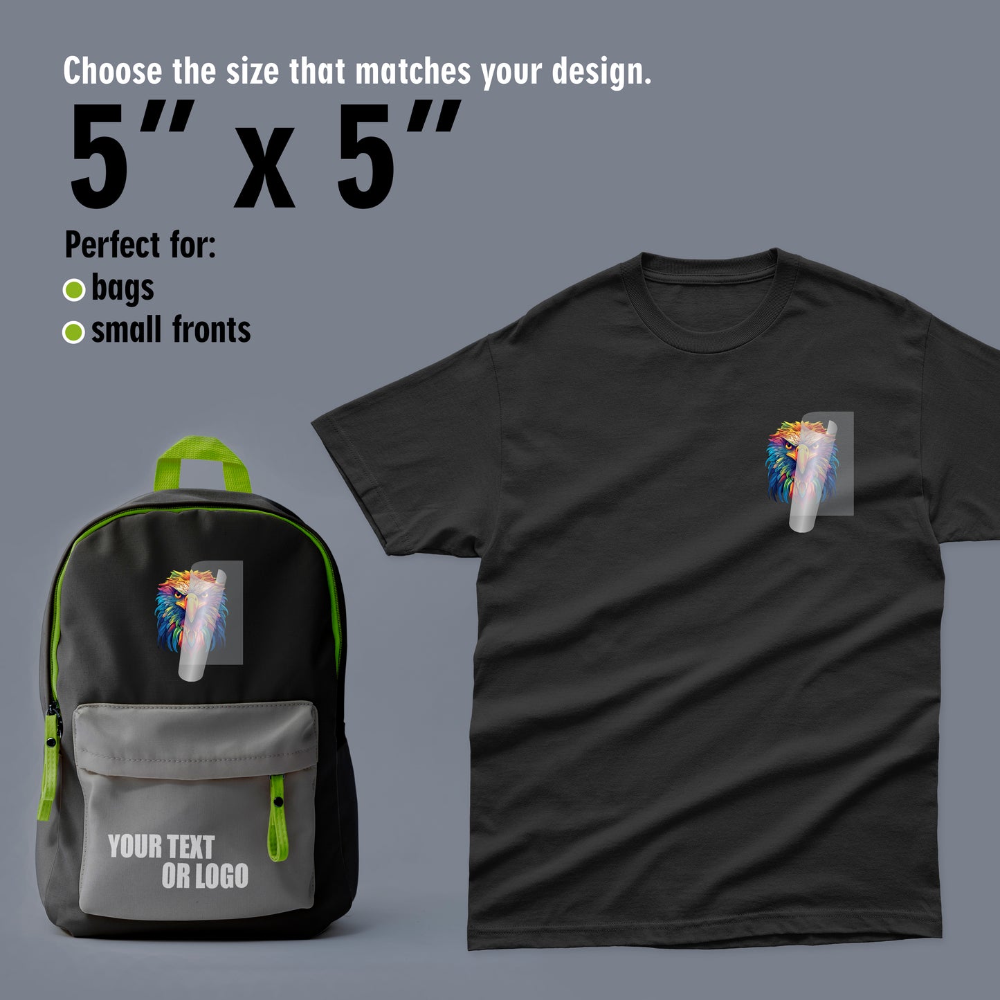 DTF TRANSFERS BY SIZE & QTY