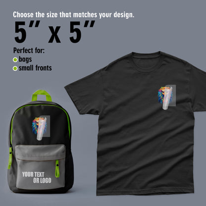 DTF TRANSFERS BY SIZE & QTY