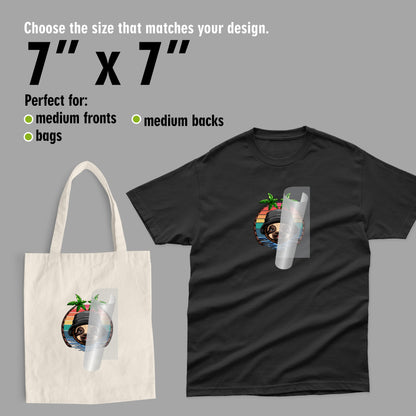 DTF TRANSFERS BY SIZE & QTY