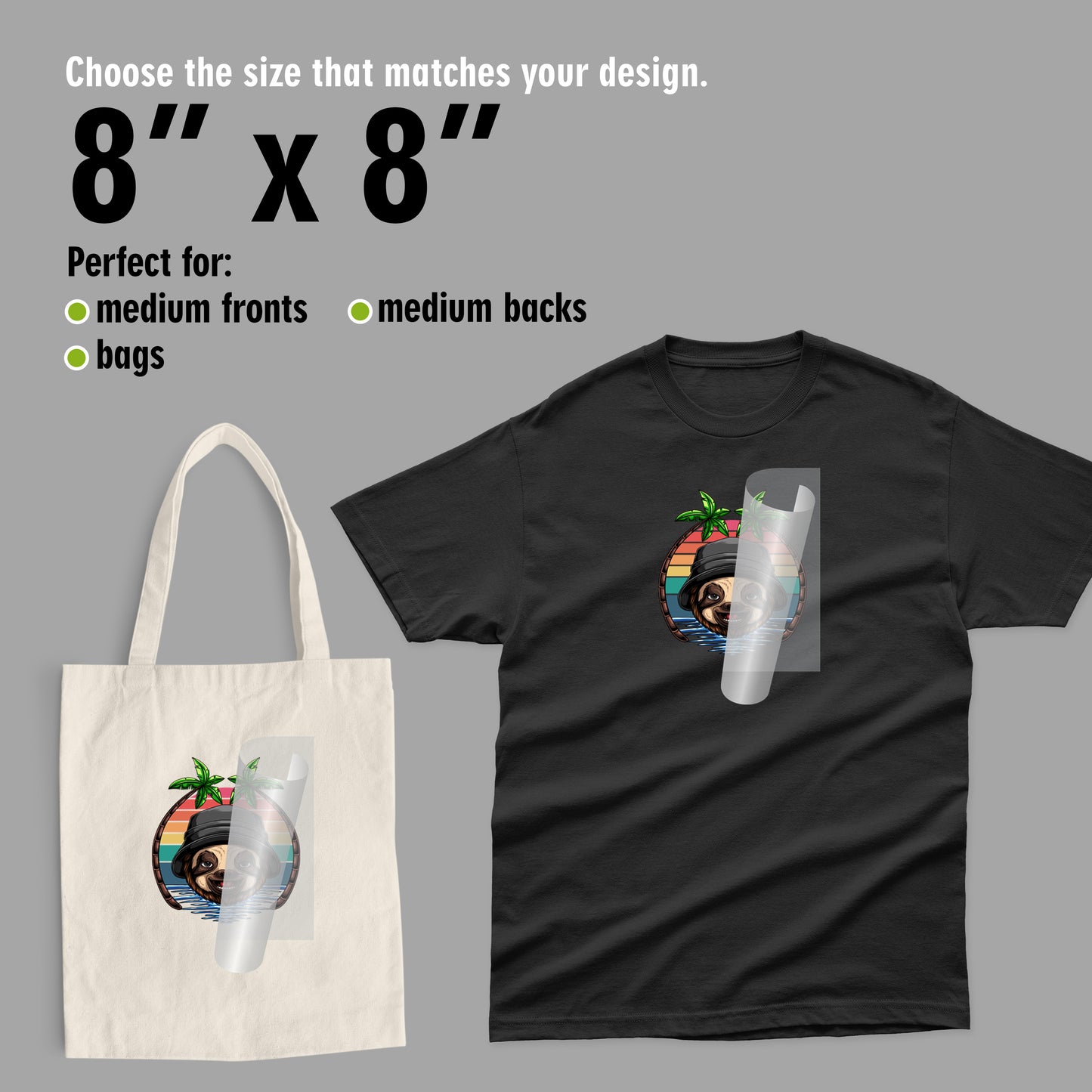 DTF TRANSFERS BY SIZE & QTY