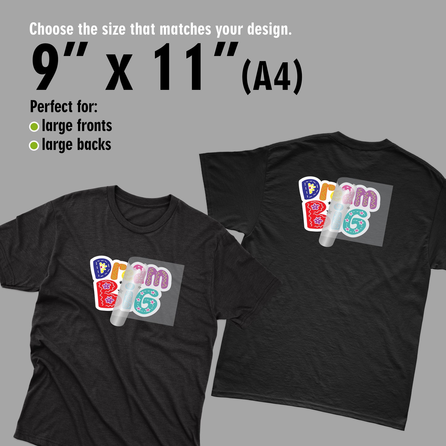 DTF TRANSFERS BY SIZE & QTY