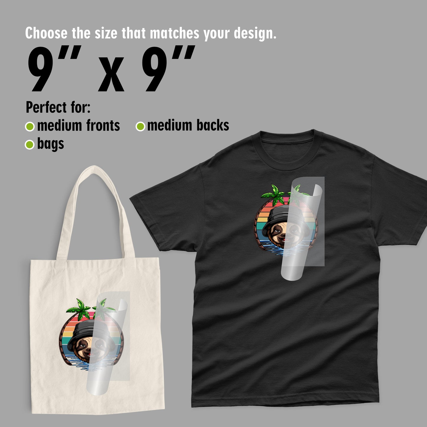 DTF TRANSFERS BY SIZE & QTY